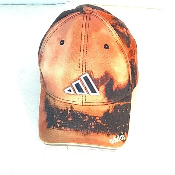 Adidas Custom Acid Wash Adjustable Tye Dye Cap Hat - Picture 1 of 8